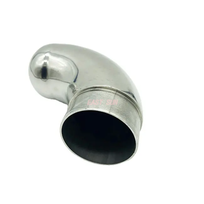  Accesorios de barandilla de codo Cubierta final de barandilla para tubo de barandilla de barandilla