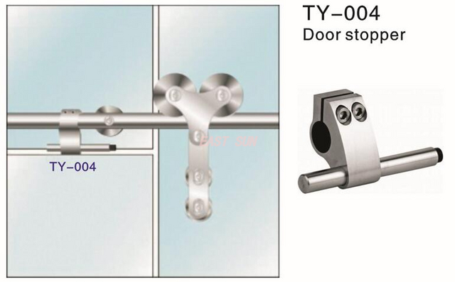 Tope para puerta corrediza de alta resistencia