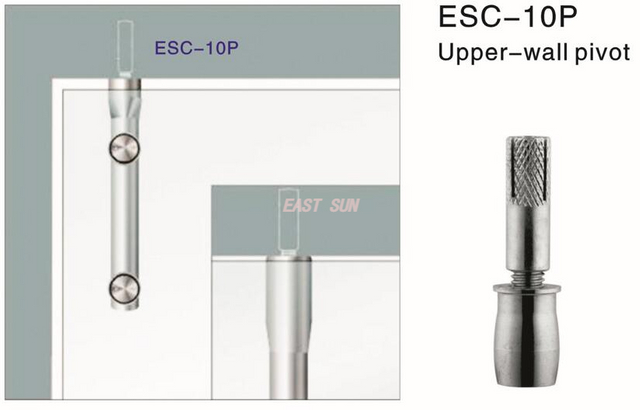 Puerta pivotante de vidrio Pivotante de pared superior Dorma MAB