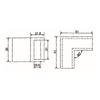 SK-016-conectores para cuarto de ducha