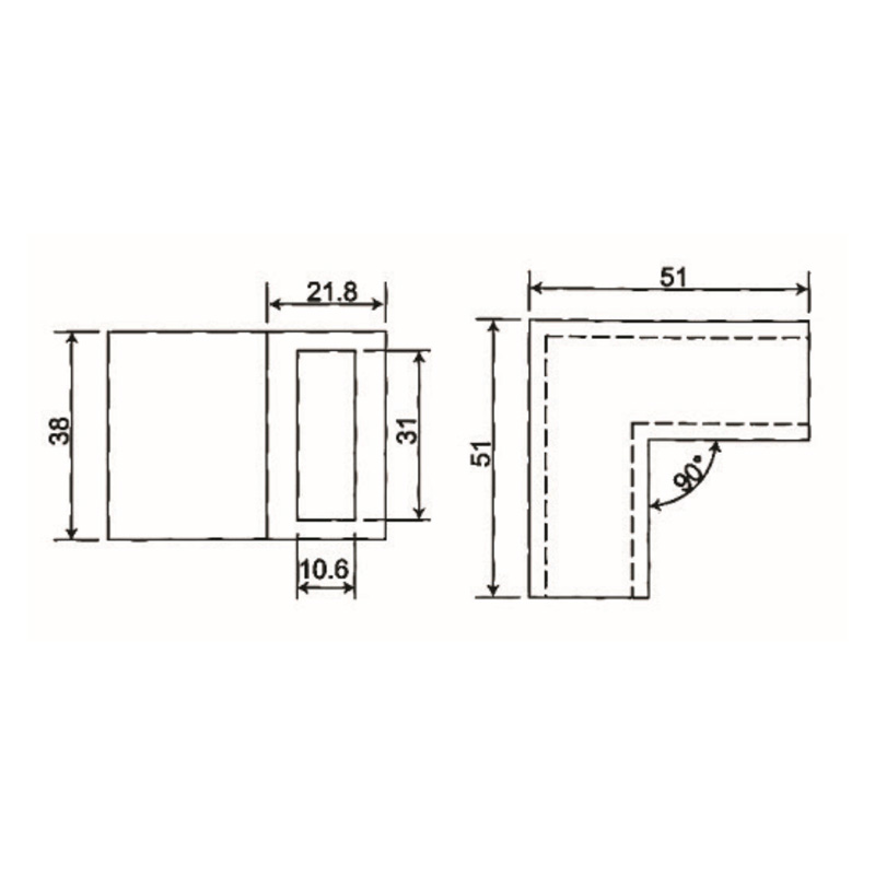 SK-016-conectores para cuarto de ducha