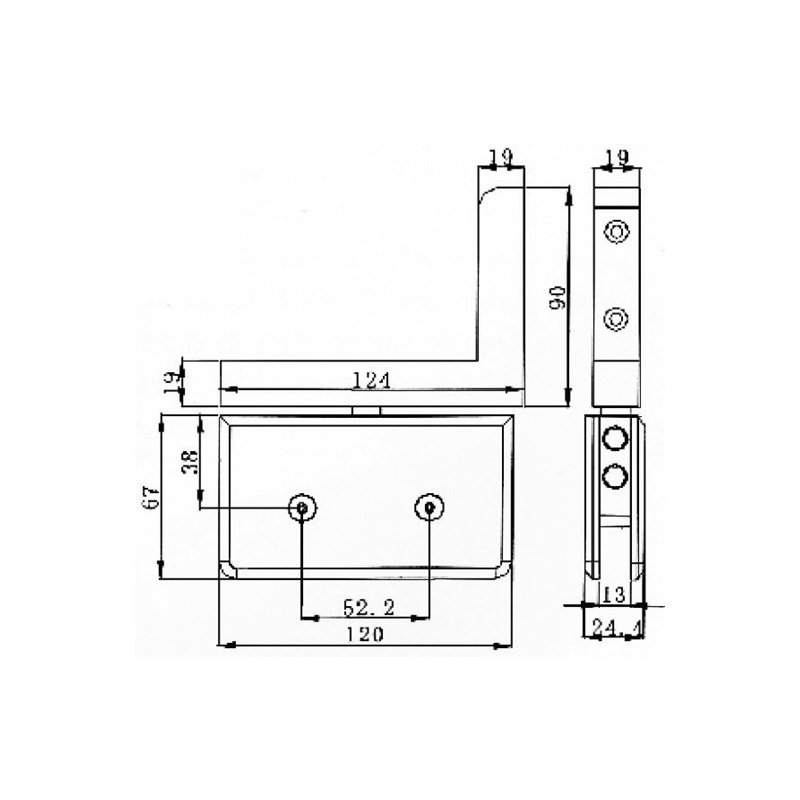 PTB-308-Serie de puertas pivotantes