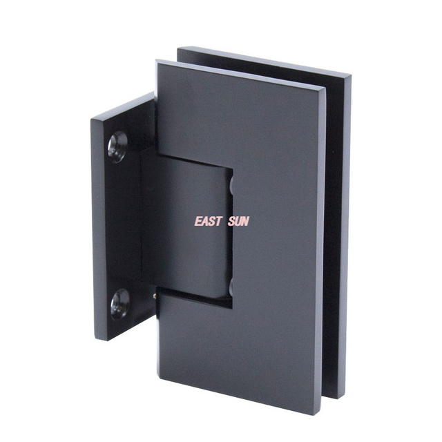 Bisagra de placa trasera corta para montaje en pared de alta resistencia