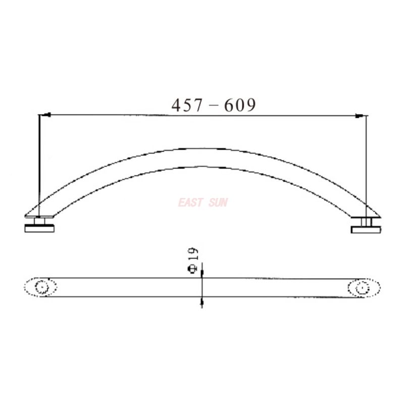 DN-016-Tiradores para puertas de ducha