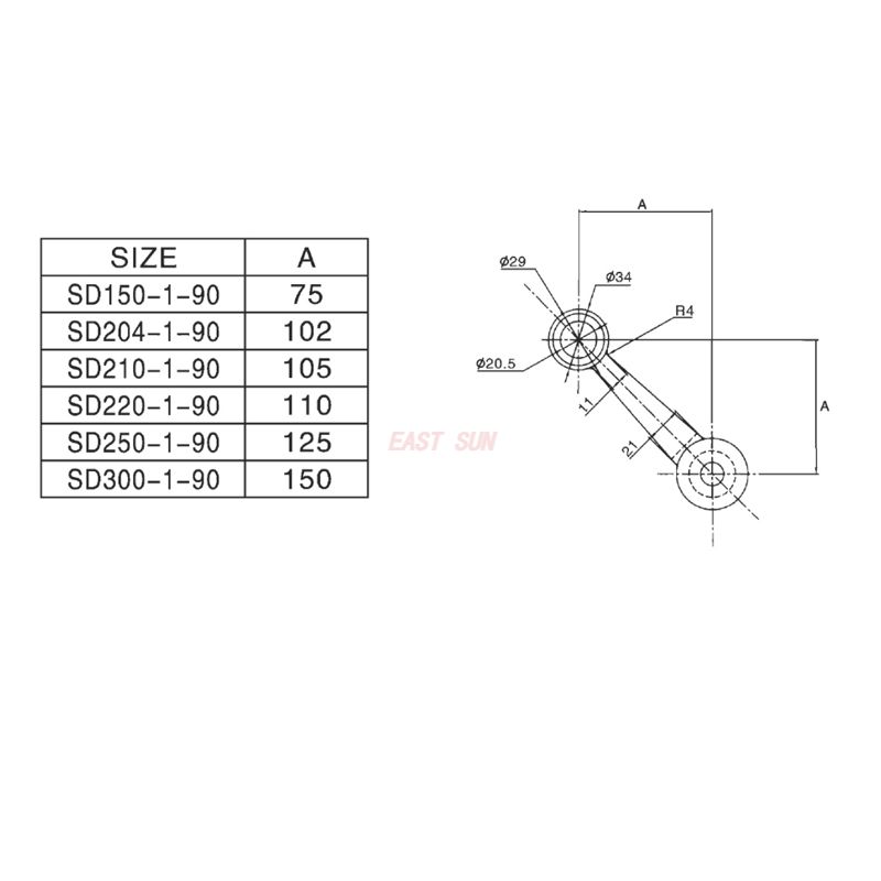 SD-204-1-180-Acoplamiento de araña