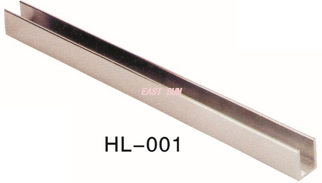 Riel de sistemas de puertas plegables