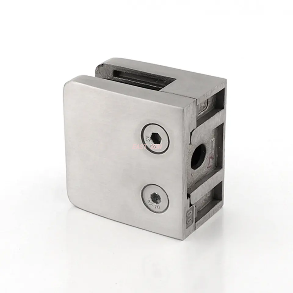 Balcón piscina valla barandilla escalera accesorio de vidrio Spigot 304 316 soporte de barandilla, soporte de vidrio, abrazadera de vidrio de acero inoxidable