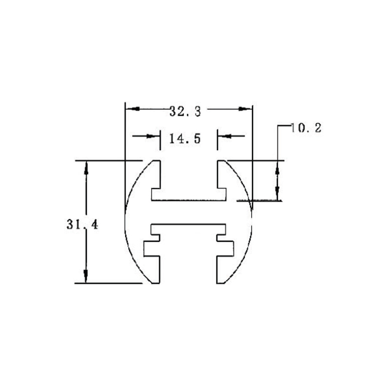 SA-002C-Serie de puertas pivotantes