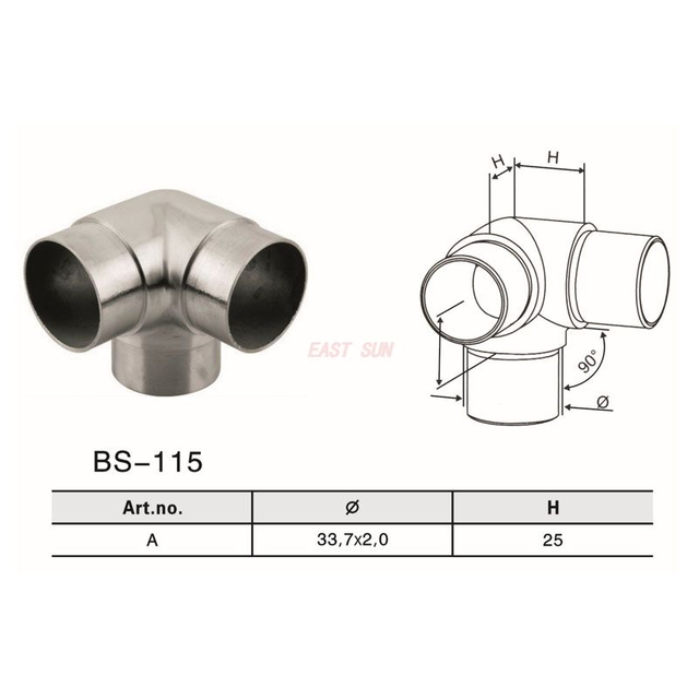 BS-115-Accesorios para pasamanos