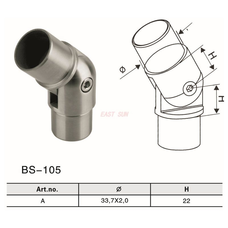 BS-105-Accesorios para pasamanos