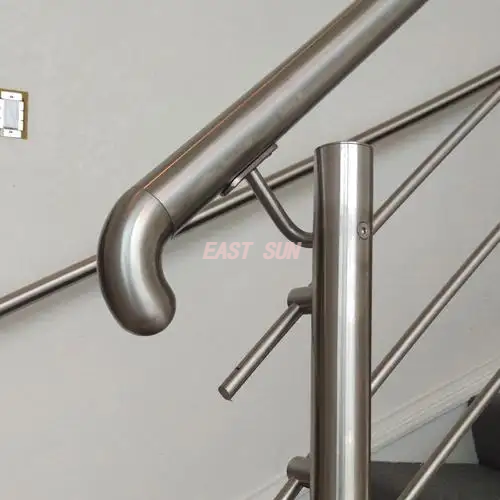  Accesorios de barandilla de codo Cubierta final de barandilla para tubo de barandilla de barandilla