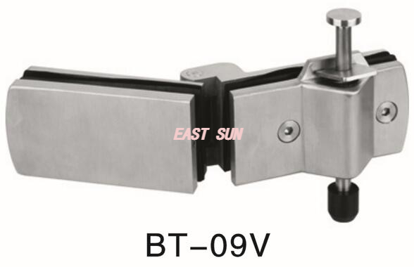 Abrazaderas de vidrio para puertas plegables