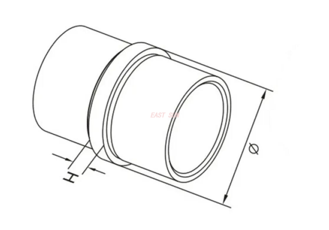  Conector de junta ajustable de tubo de barandilla de escalera de acero inoxidable