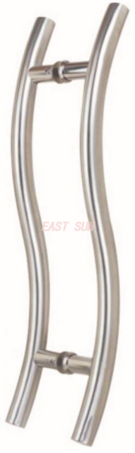 Tirador de puerta de vidrio Manija de puerta de aluminio PH-035