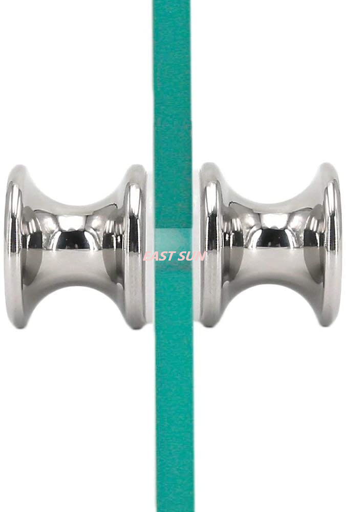 Perillas para puertas de ducha adosadas de estilo tradicional
