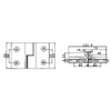 RSH-302R-Bisagras Autolevantables de Latón